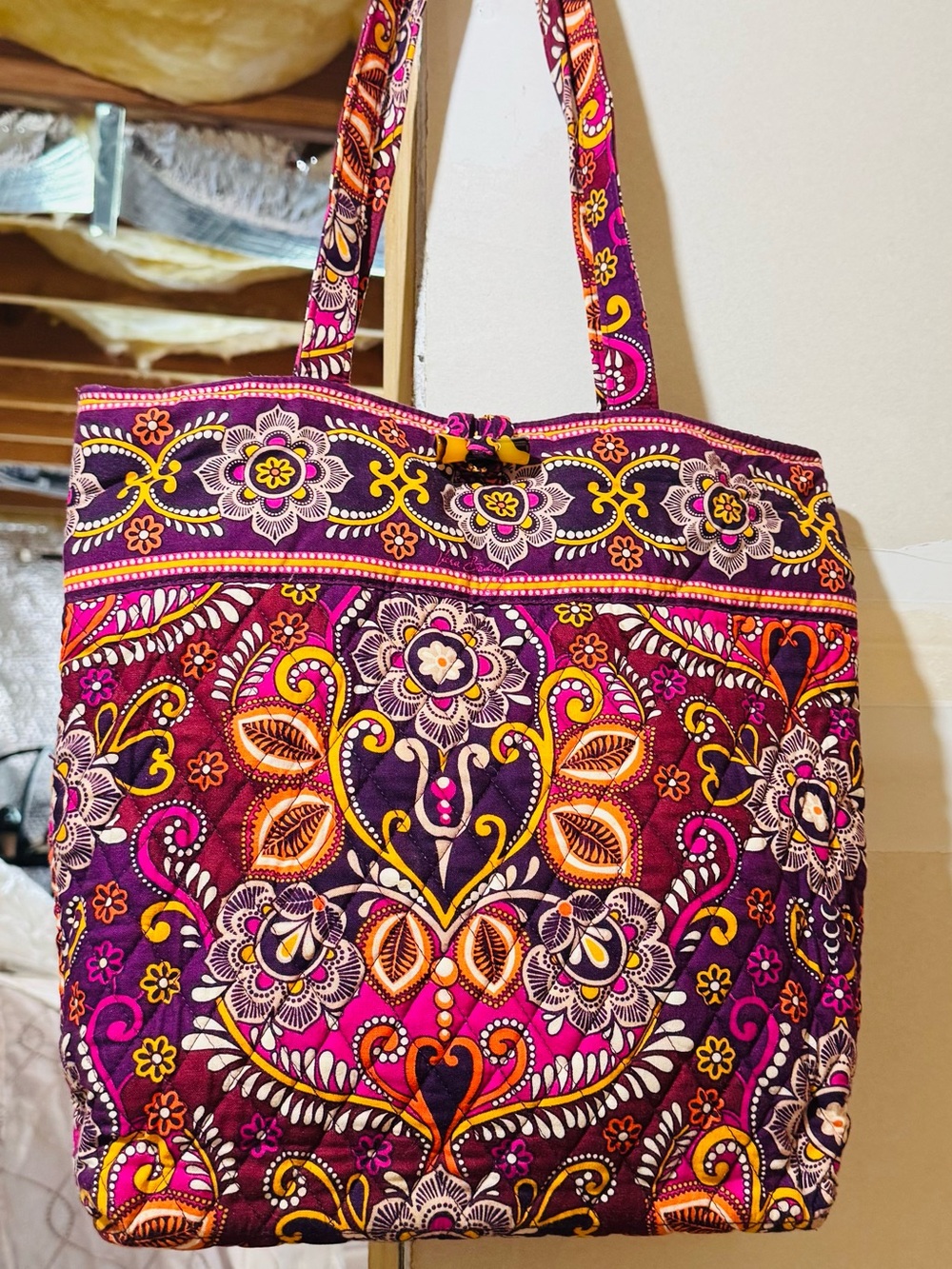 Vera Bradley tote bag "Safari Sunset" pattern